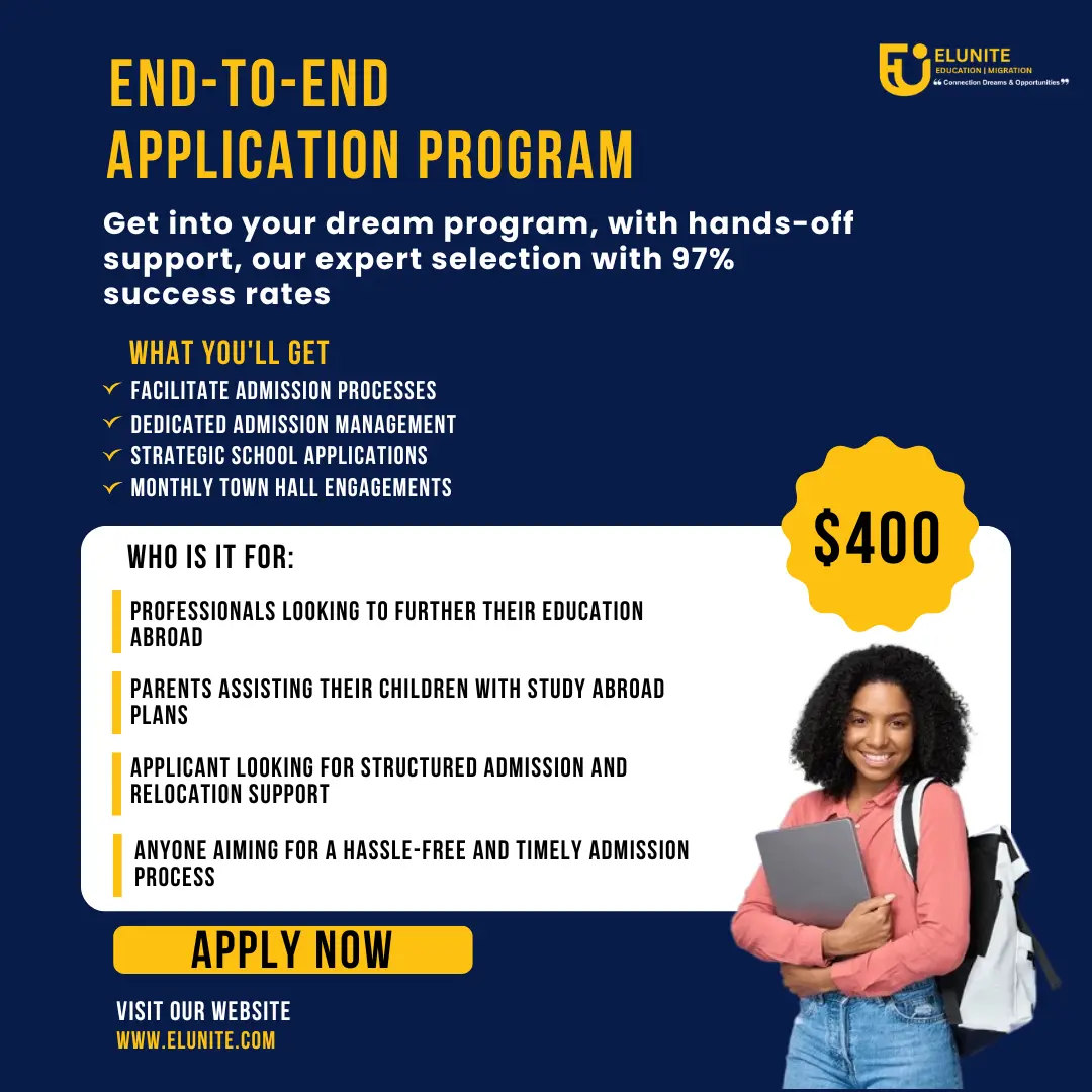 End-to-End Admission Application Program